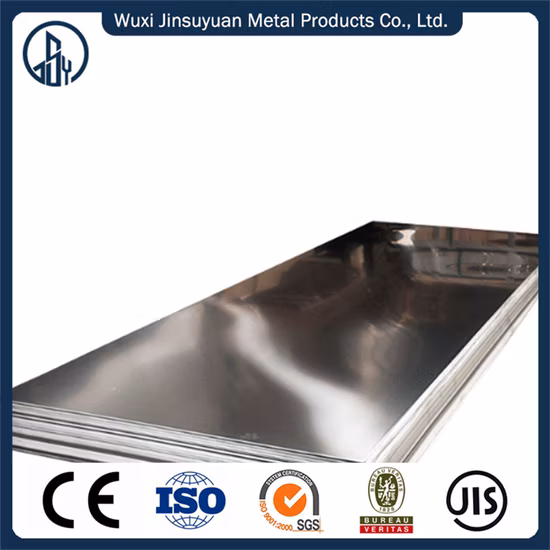 1,2 mm 1,5 mm 2,0 mm Espesor 4X10 5X10 ASTM 304 316L 16 24 Placa de chapa de acero inoxidable de calibre